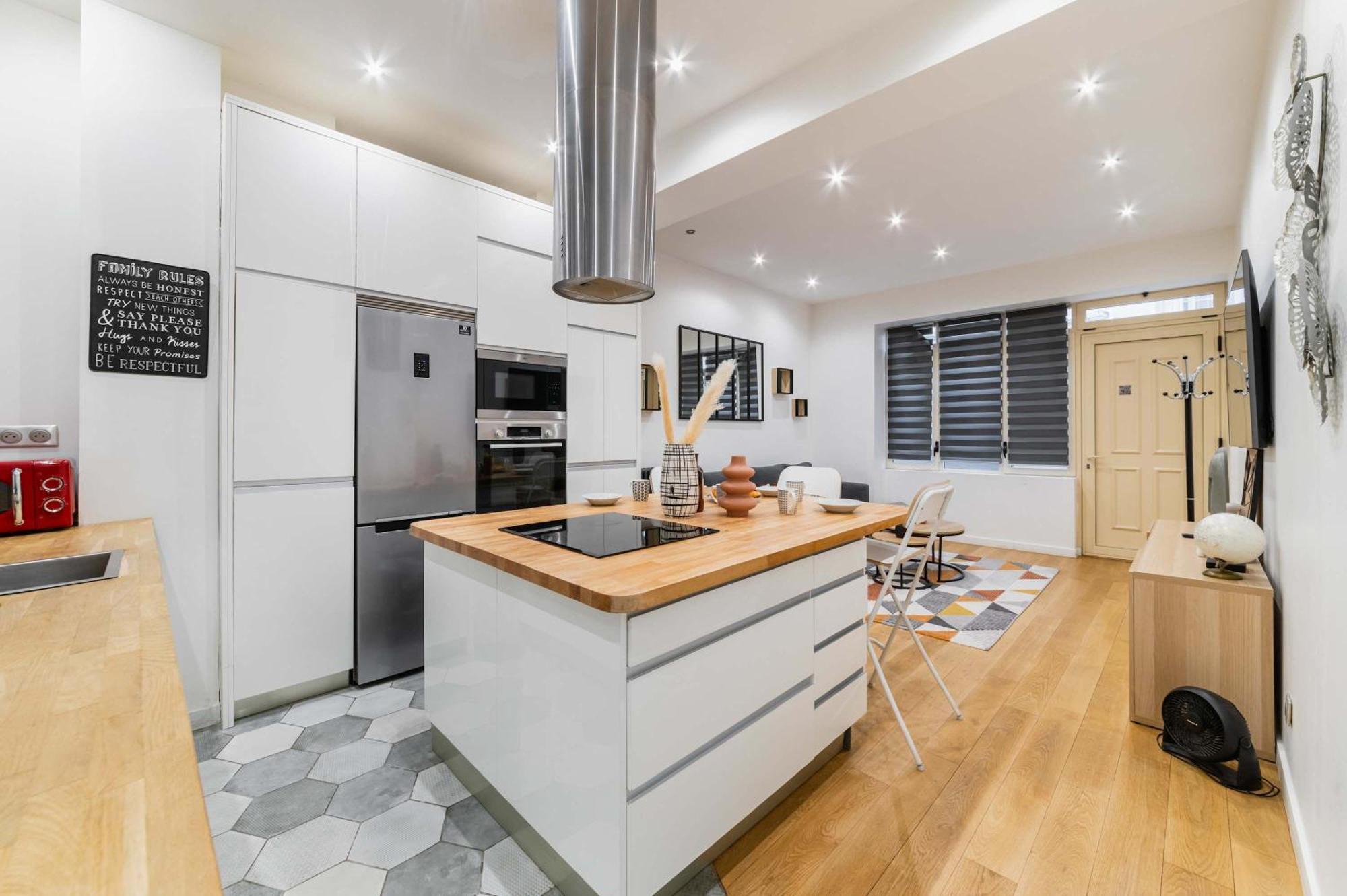 Appartement Lumineux Vaugirard A Paris 15 - 2P - Flat-Guest Bagian luar foto